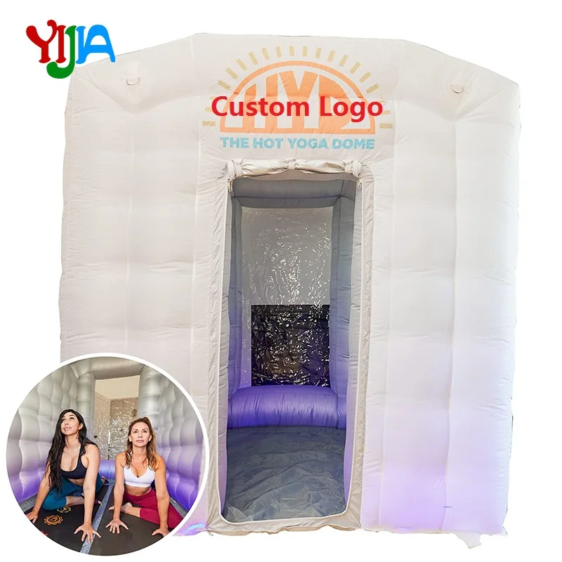7*9ft Inflatable Hot Yoga Dome Tent Portable Yoga Tent Backdrop
