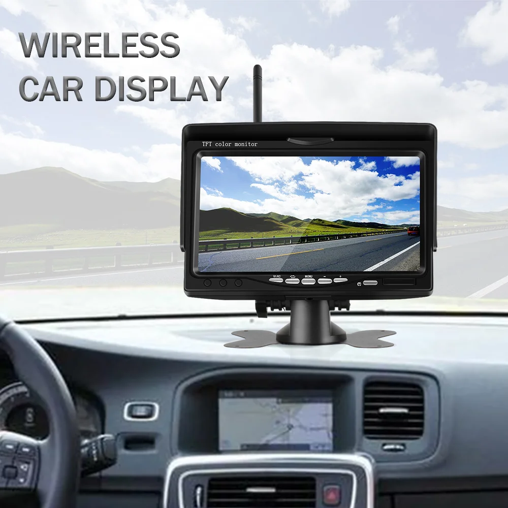High Definition Wireless Truck DVR Car Monitor 7 CMOS IR Night Vision Reverse Backup Recorder Wifi Camera Parking System