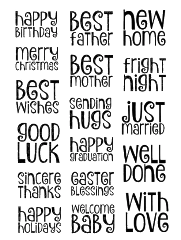 Прозрачный силиконовый штамп/печать для скрапбукинга своими