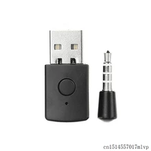 50 шт. usb-адаптер USB адаптер для PS4 любой bluetooth-гарнитуры последней версии