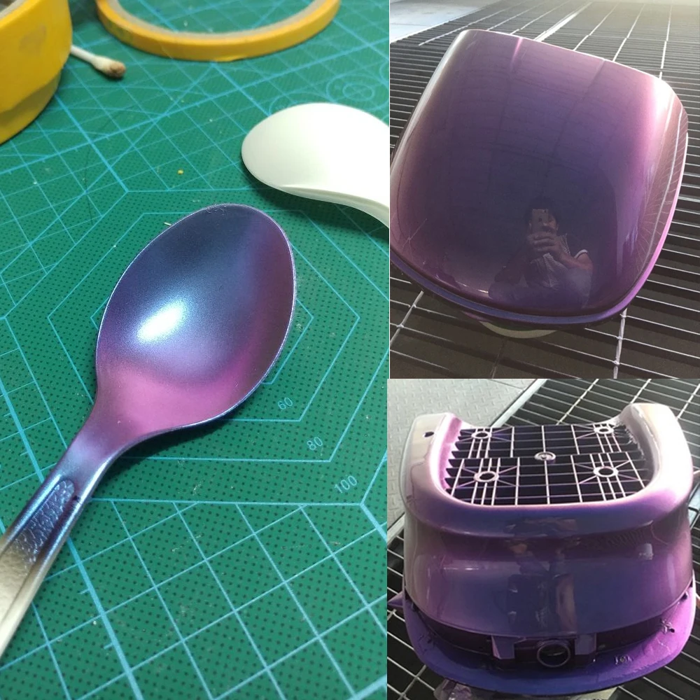 YB82 пигменты хамелеоны акриловая краска для порошкового покрытия хамелеона