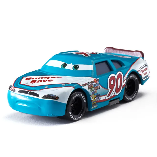 Автомобили disney "тачки 3 № 33 гоночный автомобиль Lightning McQueen Джексон Storm Крус Mater литья под давлением металлического сплава Модель автомобиля игрушки подарки - Цвет: NO. 90