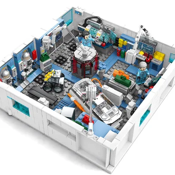 

1006Pcs Space Science Exploration Series Science Fiction Movie Space Station Building Blocks Bricks Toys For Children Gifts