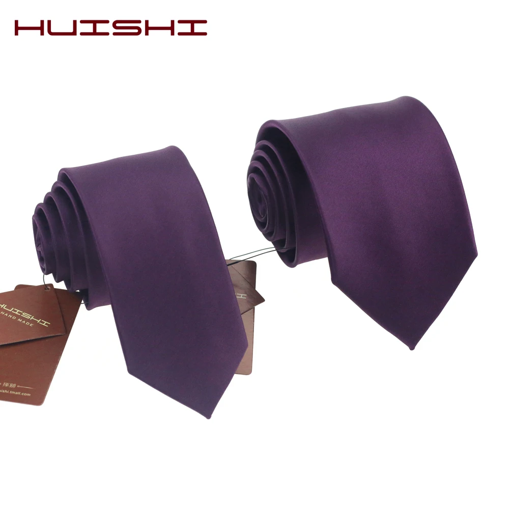 Tie set silk tie set wedding ties Classic Business Necktie Collar Men Women Quality Stripe Ties Scarves Deep Purple Waterproof British Style Mens Neck Ties Color