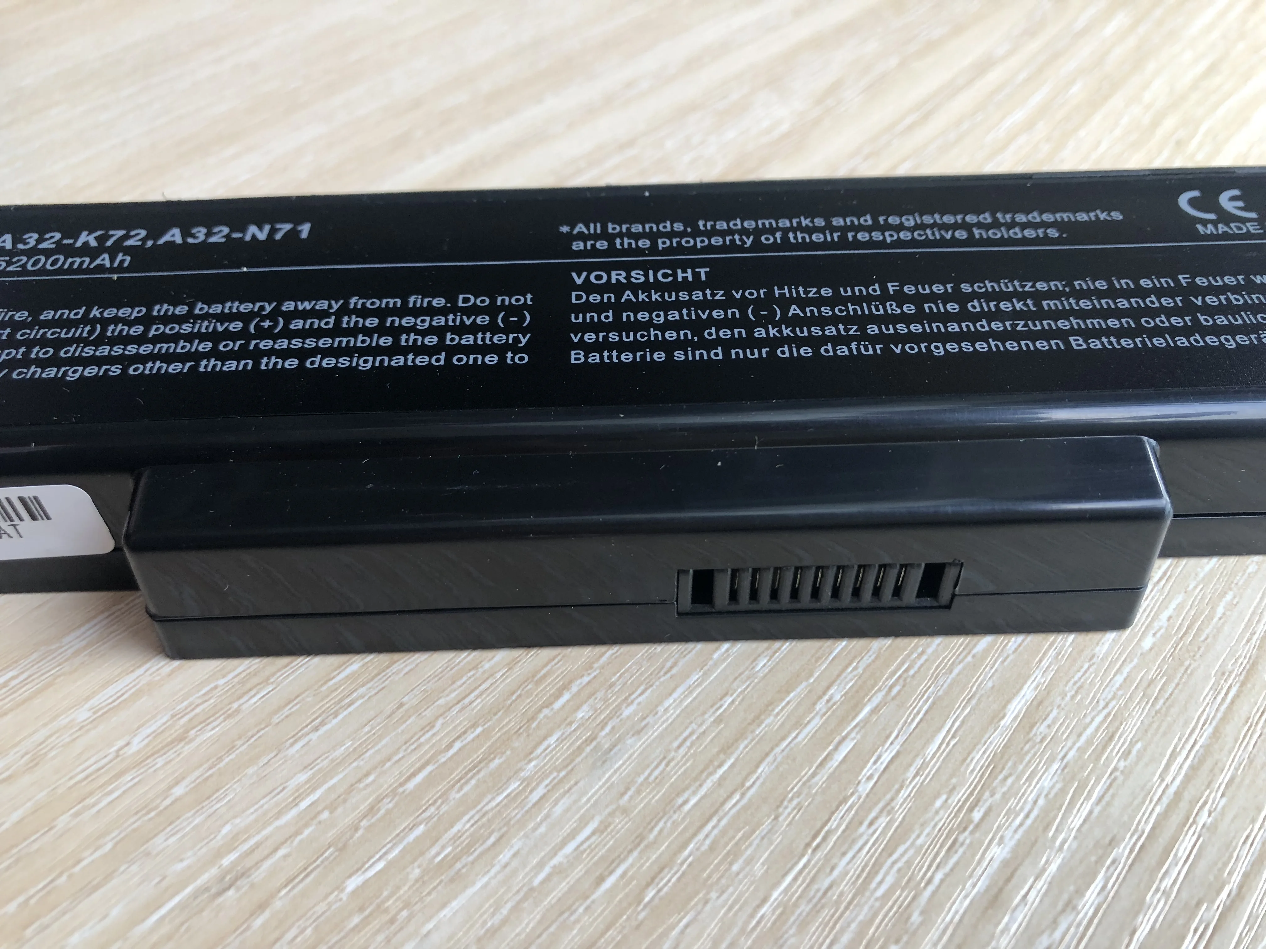 [Специальная цена] телефон с аккумулятором 5200 мАч для Asus K73 K73E K73J K73S K73SV N71 N73 X72