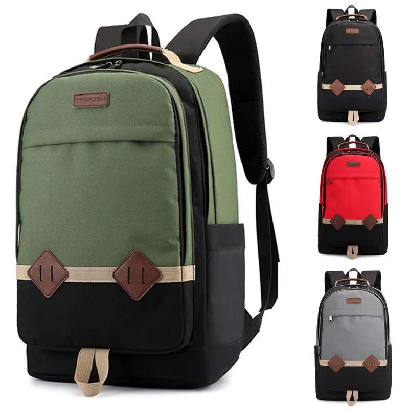 

Casual Mmen's Student Backpack Waterproof Female School Student Book Bag Korean Travel Sports Backpack