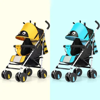 

Fashionable Sunshade Four Wheel Shock Proof Baby Stroller
