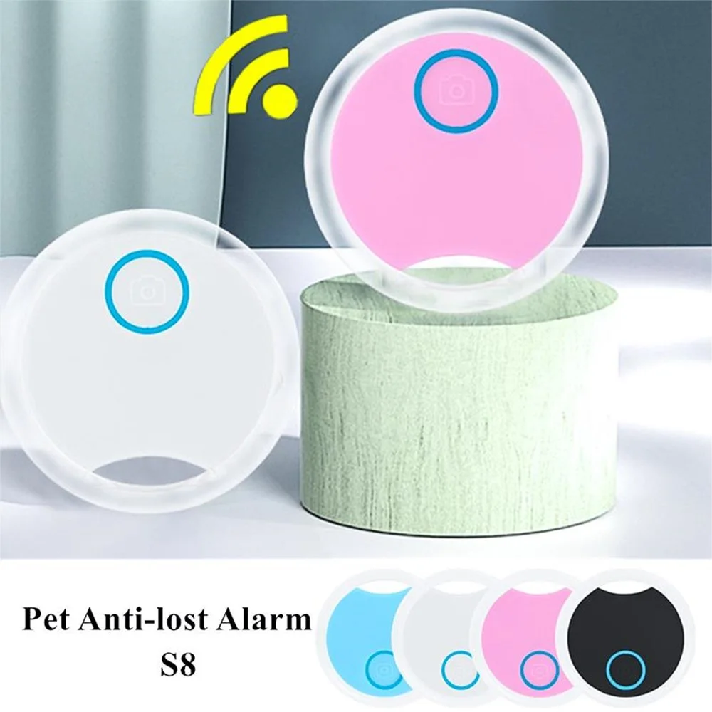 New GPS Tracker Anti lost Keychain Bluetooth Key Finder Positioning Search Bi Directional Alarm Waterproof Reminder