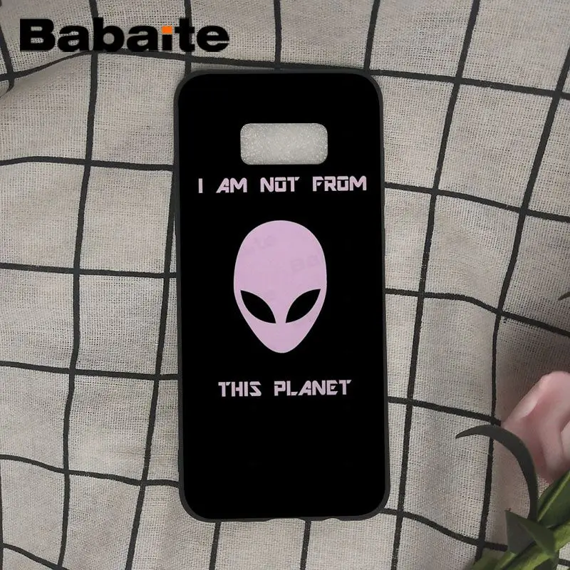 cartoon alien space