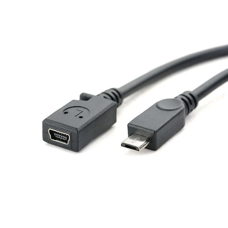 Переходник с Mini USB Мама на Micro папа Кабель-адаптер для смартфонов Samsung Xiaomi Huawei Android |