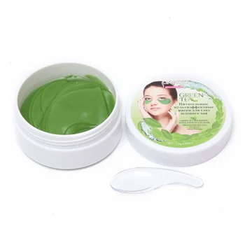 

60pcs Green Tea Eye Mask Collagen Eye Patches Under Eyes Pads Moisturizing Anti Puffiness Dark Circles Eye Mask S1