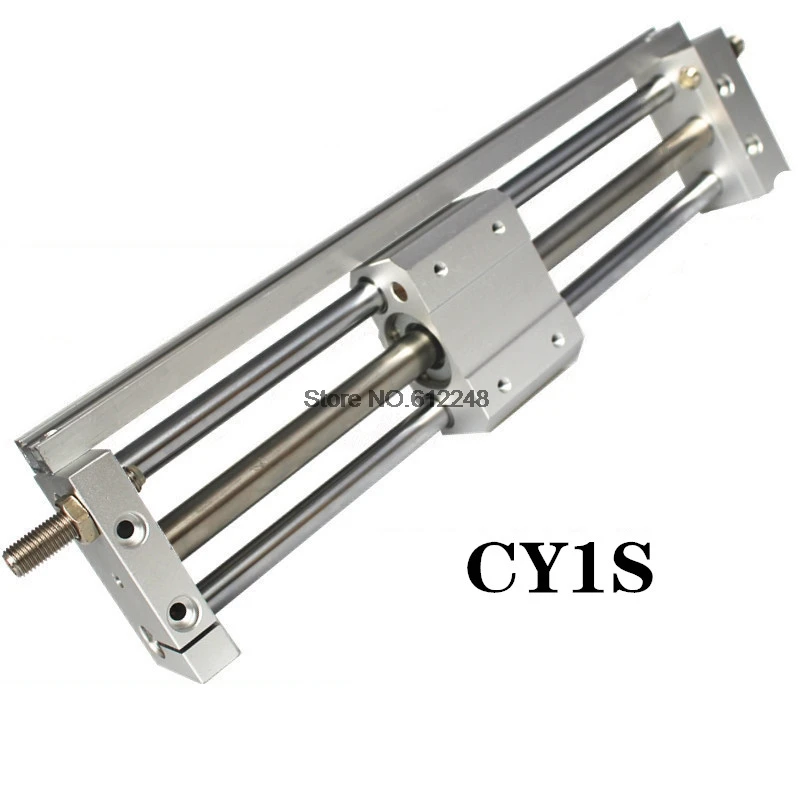 CY1S/CDY1S CY1S20 такт 100 500 мм магнитная муфта безцилиндр пневматический цилиндр