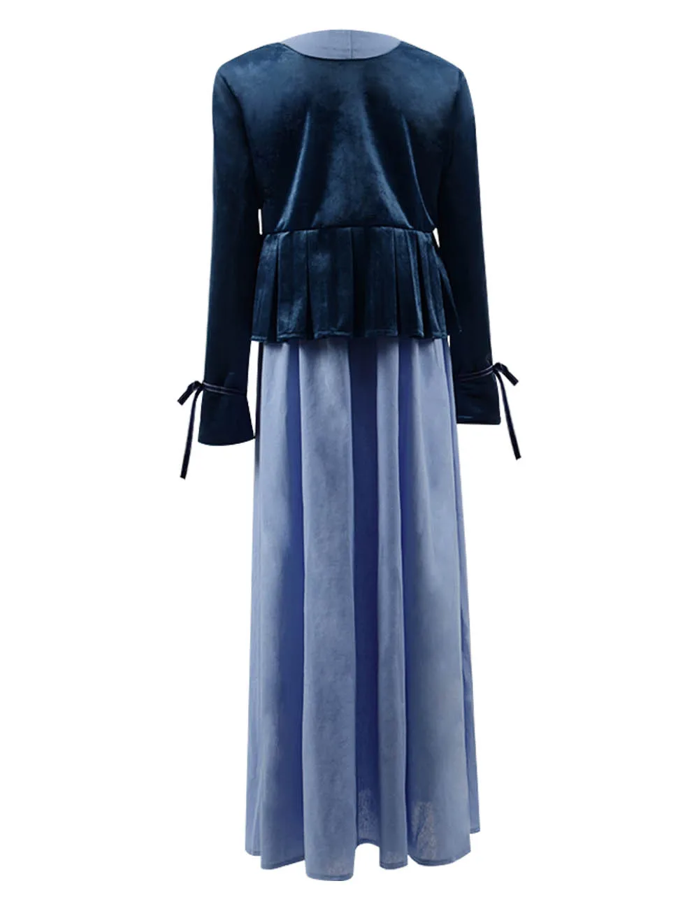 Cossky Fantine, костюм для косплея, женское синее длинное платье, наряд