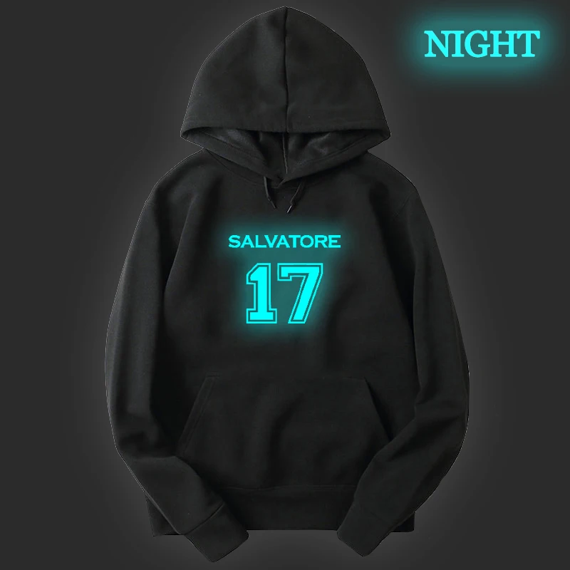 

2019 New Retail The Vampire Diaries Fashion Hoodies Cartoon Girl Boy Jacket Large Size Cartoon Sweater Coat Cotton Clothing Tops
