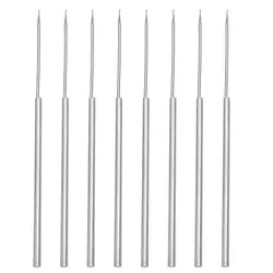 8 pces biologia laboratório ferramentas anatômicas biologia espécime dissecar agulhas