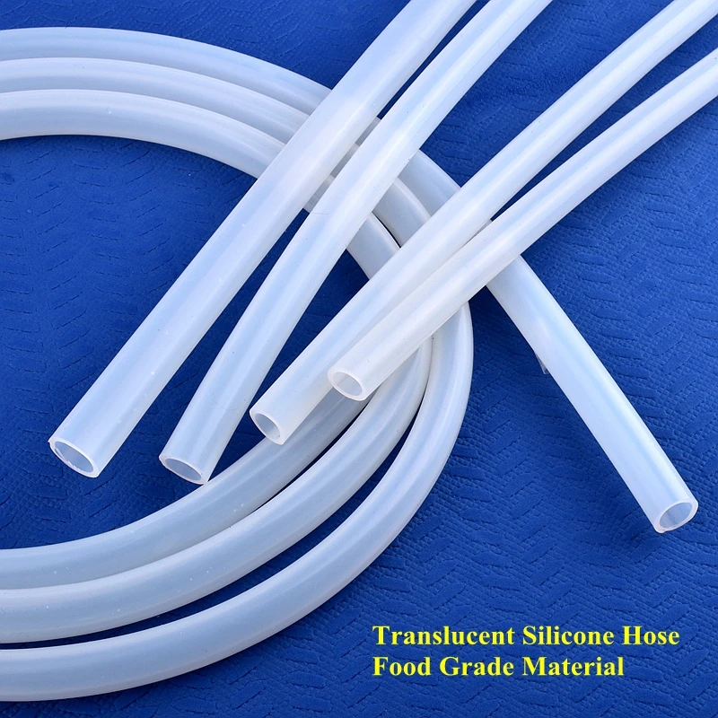 

1M ID.6 8 10mm Food Grade Silicone Clear Transparent Hose Aquarium Tank Rubber Tube Garden Irrigation Soft Flexible Tube Pipe