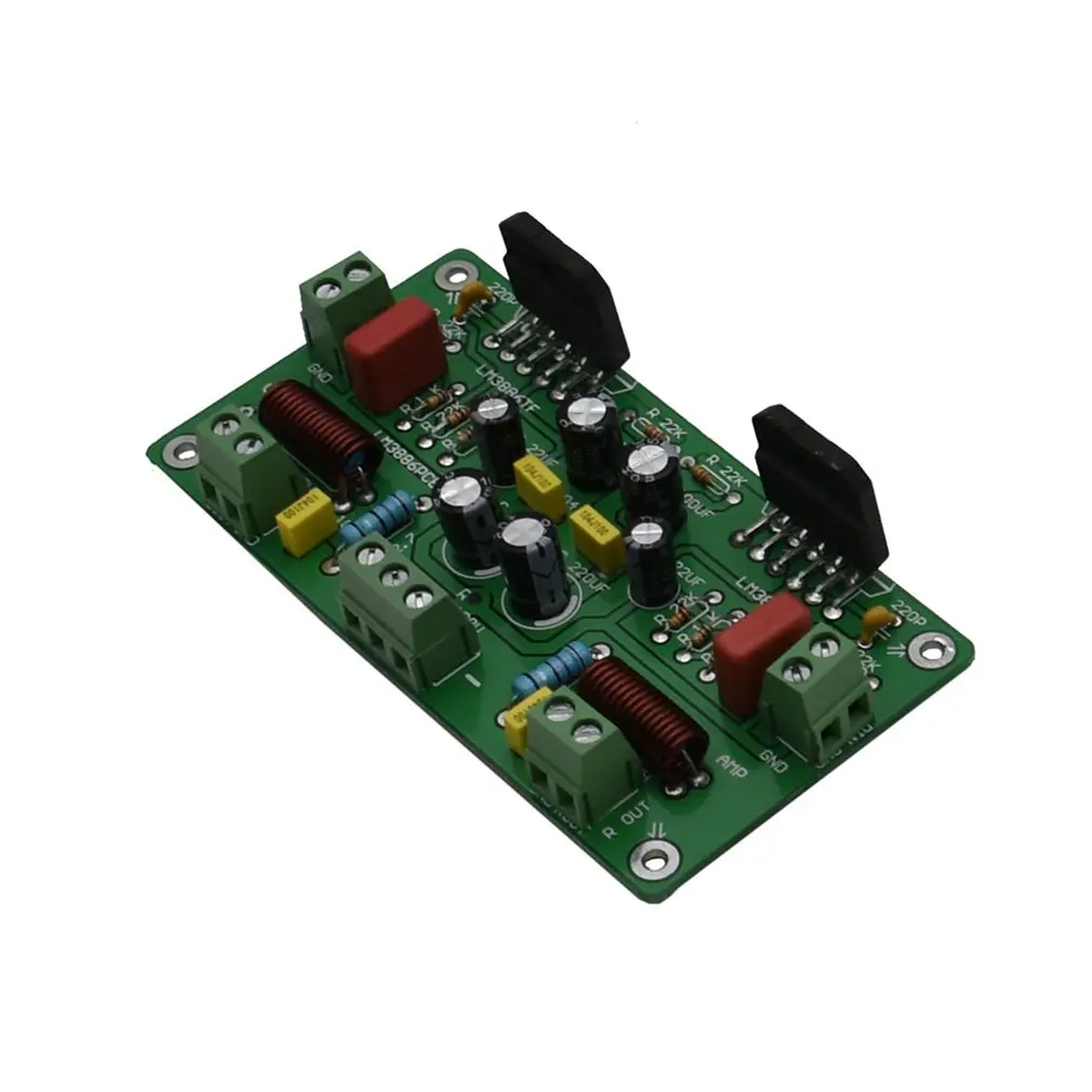 3886 HiFi Двойной TF стерео усилитель Собранный плата 68 Вт модуль усилителя мощности