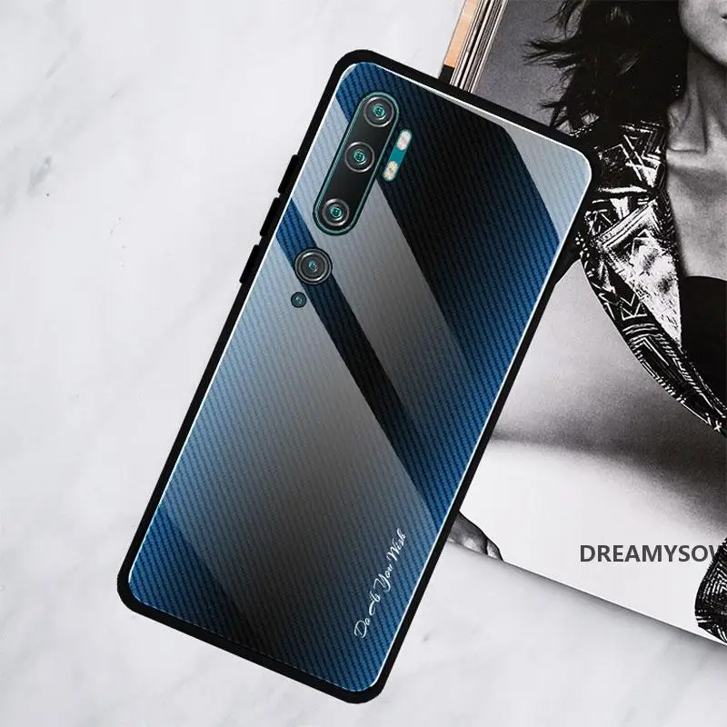 02 Роскошный стеклянный чехол для телефона для Xiao mi Red mi Note 8T 8 Pro 7 Pro 7A 8A чехол для Xiaomi mi 9 Se 9T CC9 Pro градиентный чехол - Цвет: 02
