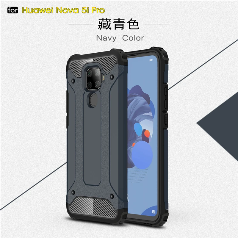 Чехол для Huawei Nova 5i Pro 6 26 &quotTPU + PC противоударный гибридный защитный чехол телефона