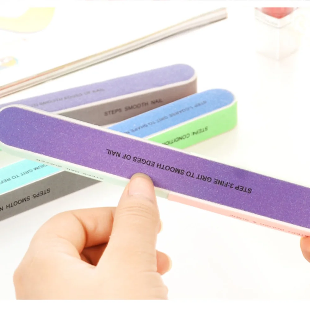 

1Pc Nail Buffers Files Professional Art Nails File Buffer Beauty Nail Manicure Art Tools Polishing Block Nail Tool