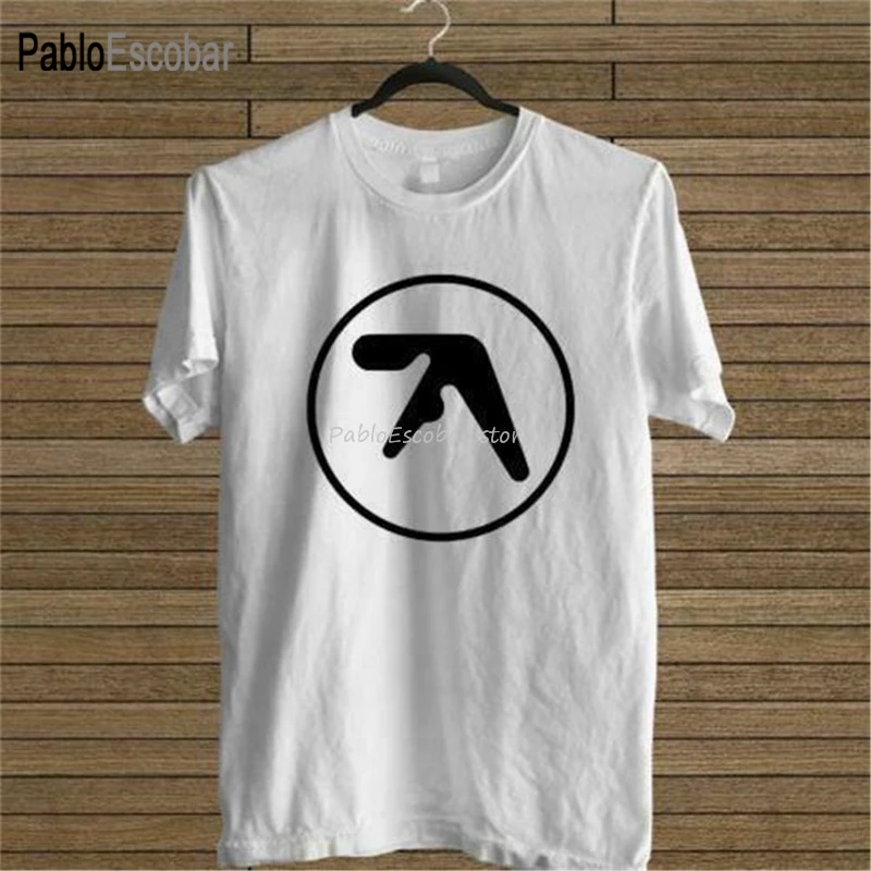 Футболка мужская с двойным винтажным логотипом брендовая тенниска Aphex майка для