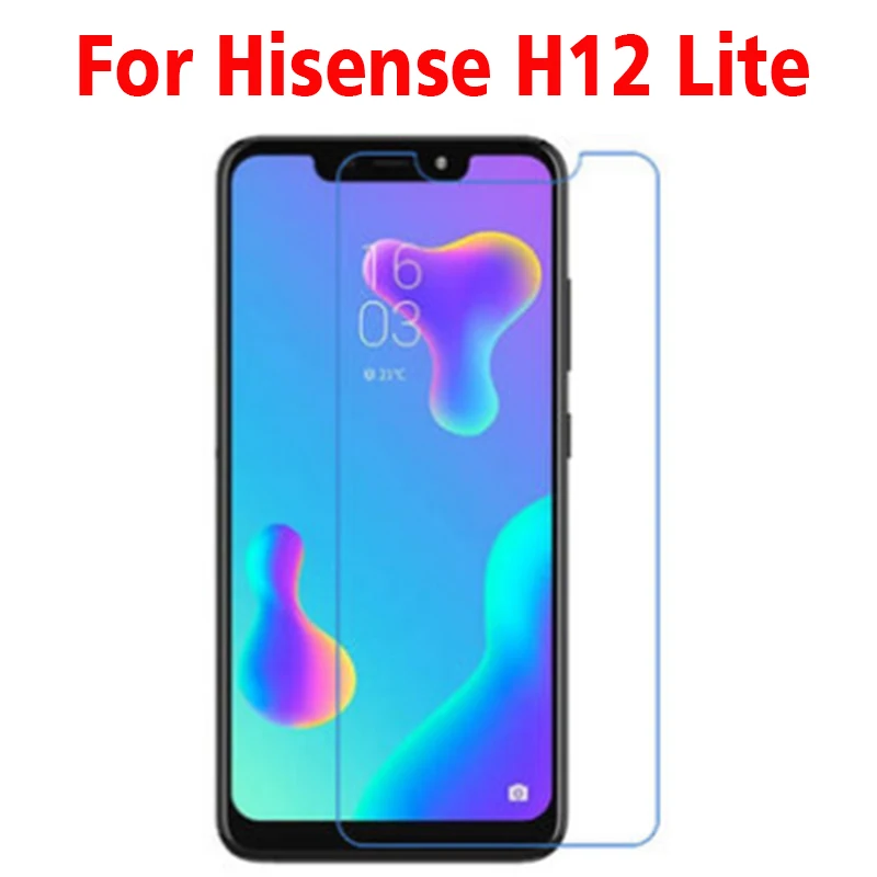 2.5D Закаленное стекло для Hisense H12 Lite Оригинал 9H Высококачественная защитная пленка