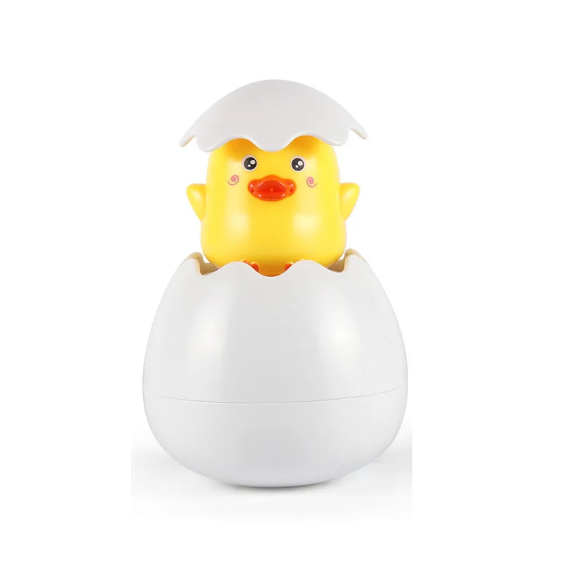 Duck Детские игрушки для купания, Детский милый утиный Пингвин, яйцо, спрей для воды, спринклер, для ванной, Спринклерный душ, игрушки для плавания, детский подарок - Цвет: Duck