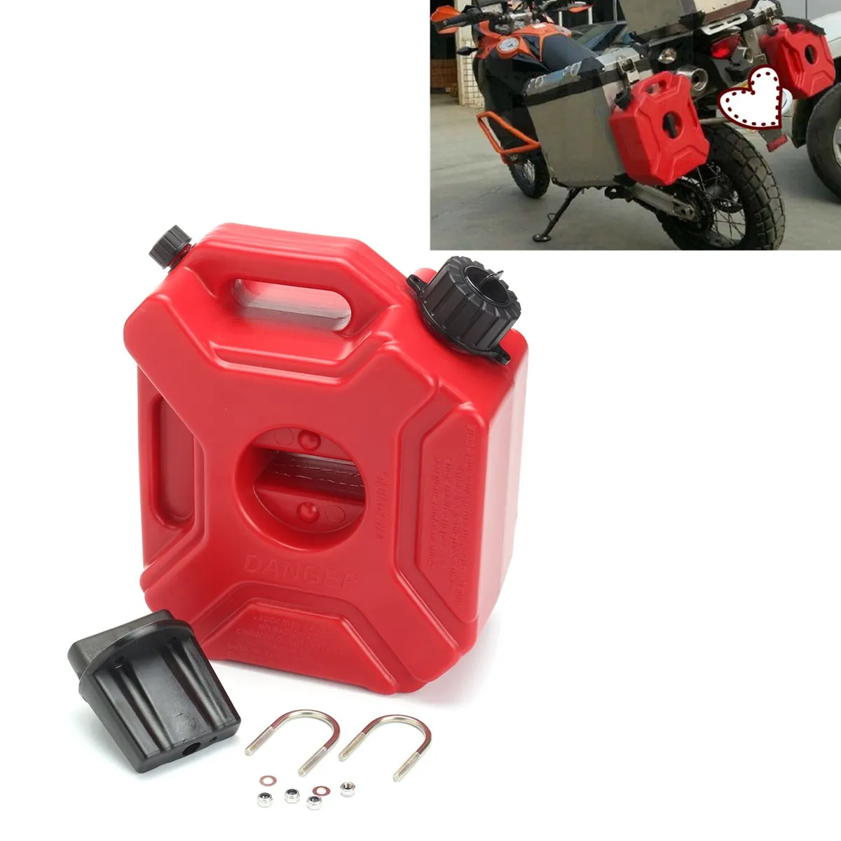 Портативный Jerry Can газовый топливный бак пластиковый бензиновый автомобиль Gokart запасной контейнер на бензине, на керосине танки канистра ATV UTV мотоцикл 3L