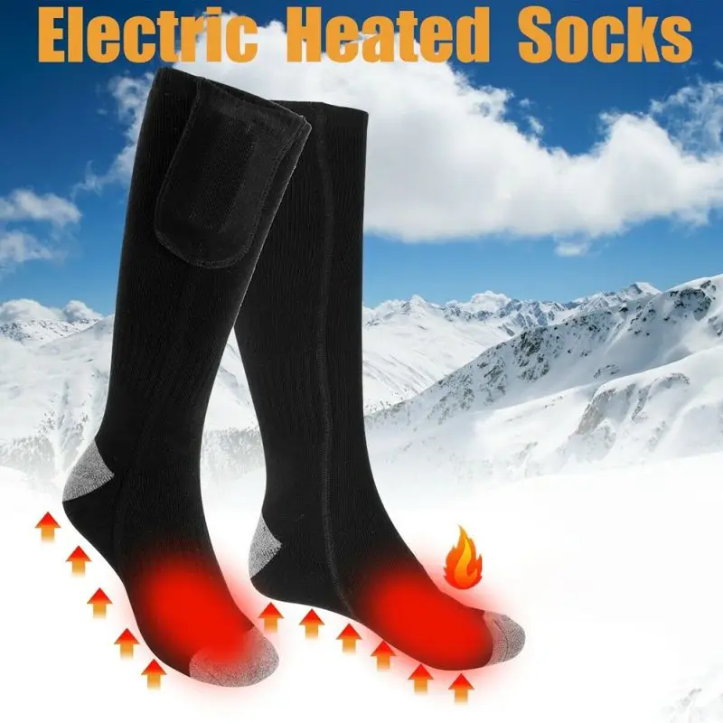 

winter warm sock Remote Control Electric Hot Socks Charging Thermostat Lithium Battery Heating Socks Can Be Washed And Warmfz