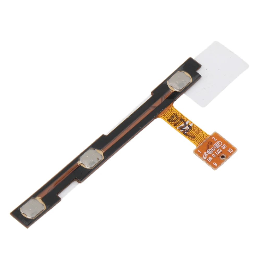 1pc Key Power On/Off and Volume Side Button Flex Cable Unit for Samsung Galaxy Note N8000 N8010 Replace Repair Assembly