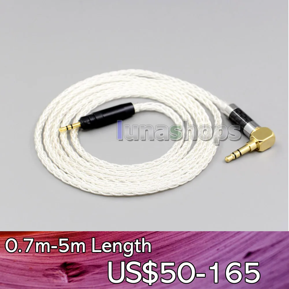 Кабель для наушников LN006397 99.99% чистого серебра XLR 3 5 мм 2 4 Ultrasone Performance 820 880 DXP PRO STUDIO |
