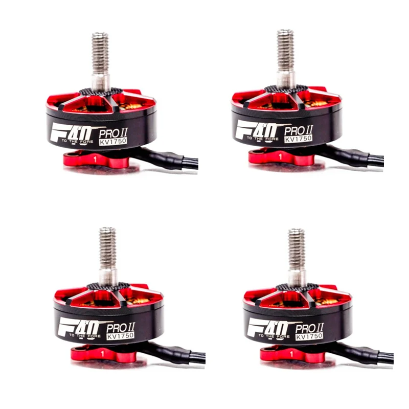 4 шт. T-motor F40 Pro II 1750KV 6S CW резьба бесщеточный двигатель с 1 мотором ротор для радиоуправляемого дрона FPV Racing Racer