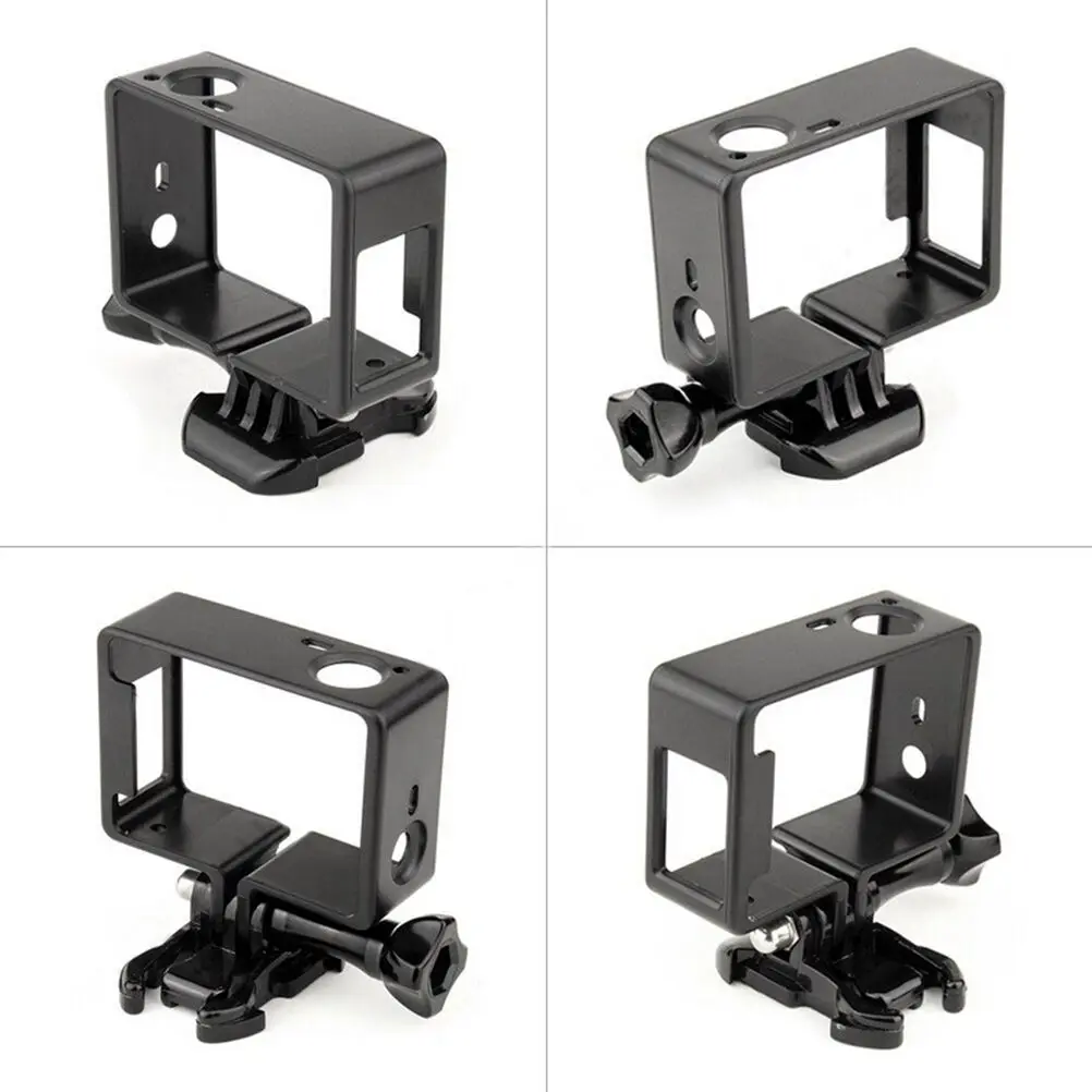 Marco Protector estándar para Gopro Hero 4 3 + negro 3 funda protectora para cámara montura para Go Pro 3 + 4 accesorio para cámara