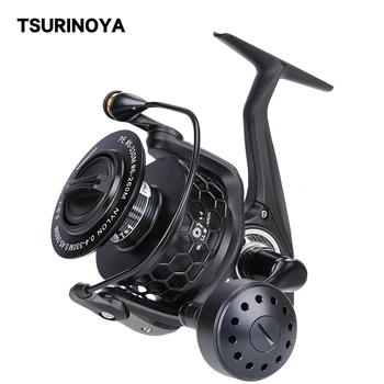 

TSURINOYA Full Metal Fishing Reel SPIRIT TSP 7000 7+1BB 500g Spinning Freshwater Saltwater Lure Reel Full Metal Wheel