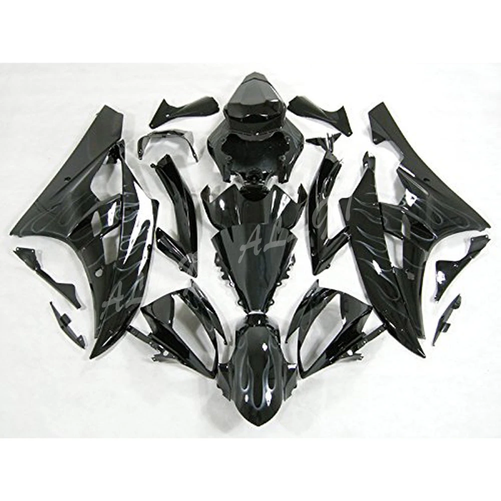 ABS пластик литой инъекции наборы обтекателей кузова для Yamaha YZF R6 2006 2007