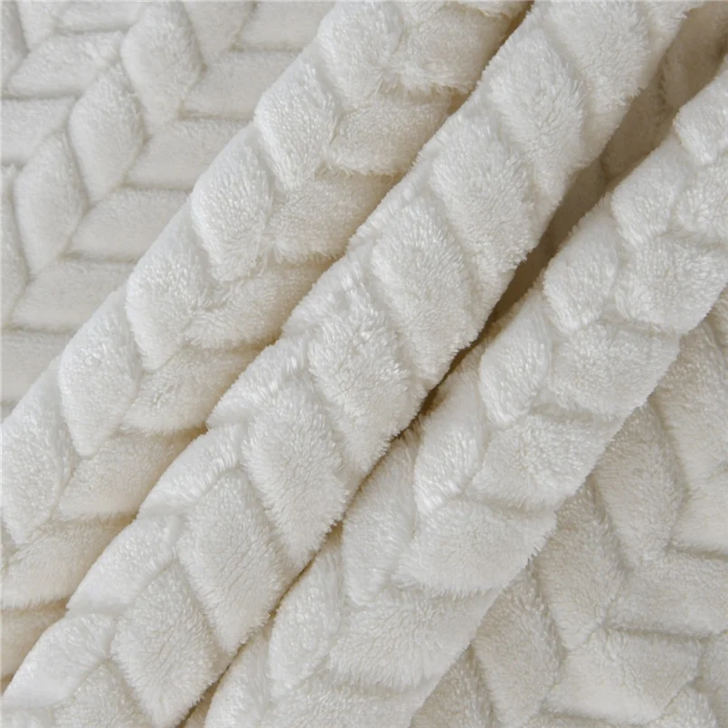 Flannel pattern thick fleece wool composite double leisure blanket cotton carpet on the floor mobile kitchen camping 30N26 (11)