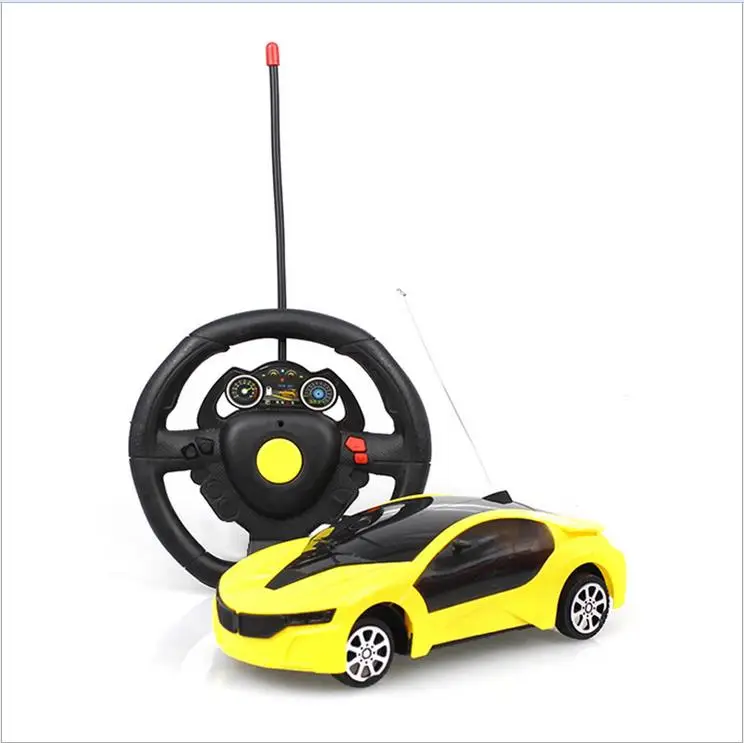 Цвет: желтый Высокая Скорость RC гоночный детский автомобиль дистанционного управления игрушки Детский подарок с интересами Develep RC автомобили - Цвет: Цвет: желтый
