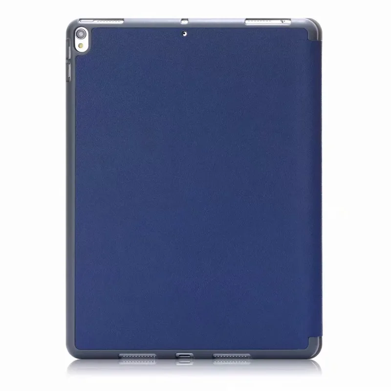 Для iPad Pro 10,5 дюймов планшет Tri-складной Folio PU кожаный чехол задняя мягкая TPU смарт-крышка с держателем карандаша для iPad Air 3