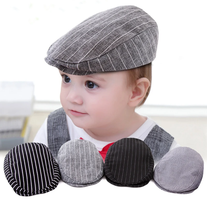 Boinas de bebé primavera y otoño, gorro informal, inglés, Caballero de viento, sombrero para bebé, accesorios para niño|Sombreros y gorras| - AliExpress