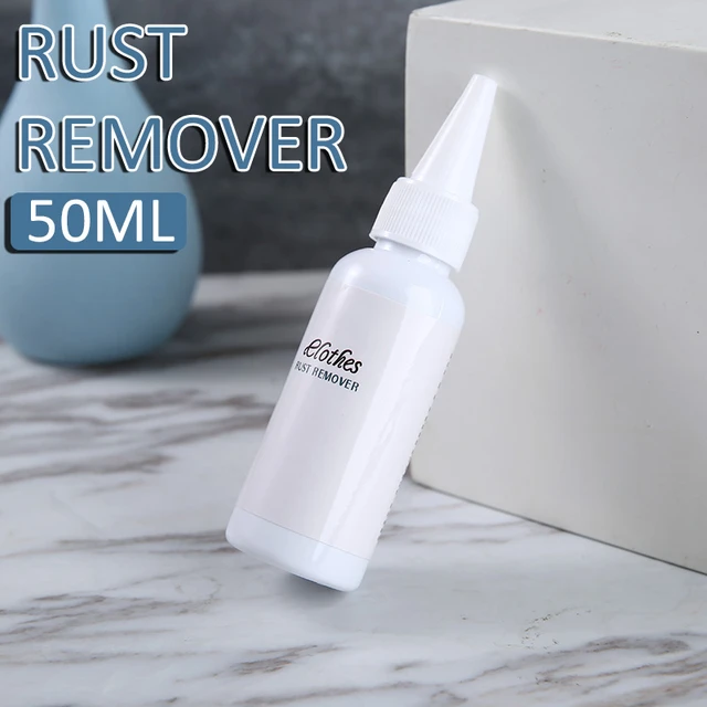 50ml Clothing Rust Removal Liquid Cleaner Stain Yellow Discoloring Remover  Emergency Stain Rescue Cleansing Agent - AliExpress