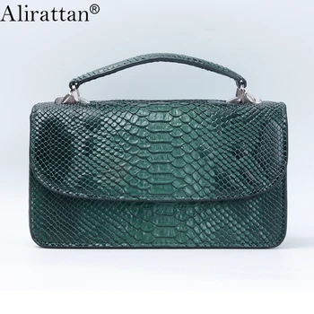 

Alirattan Women Genuine Leather Handbags Female Fashion Luxury Chain Shoulder Messenger Bags Lady Clutch Purse Crossbody Bag
