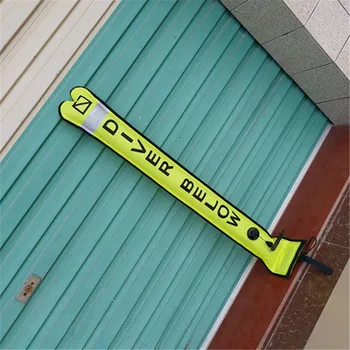 

Underwater Scuba Diving Diver Below SMB Surface Marker Buoy Safety Sausage Signal Tube & Reflective Tape