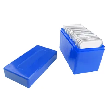 

Botique-Square Plastic 10 Coin Capacity Holder Slab Storage Box Case Fit for PCCB NGC PCGS