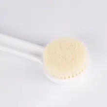 33 см длинная ручка щетка для тела для ванной удобные щетинки мягкий отшелушивающий очистка спины скруббер Душ массаж кожи Аксессуары для ванной комнаты