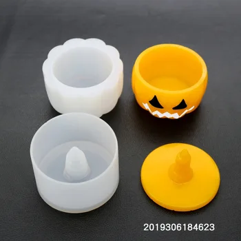 

3D Pumpkin Silicone Mold Mini Pumpkin Mold for Thankgiving resin Molds Fondant Cake Decorating Chocolate Moulds Storage Box Mold
