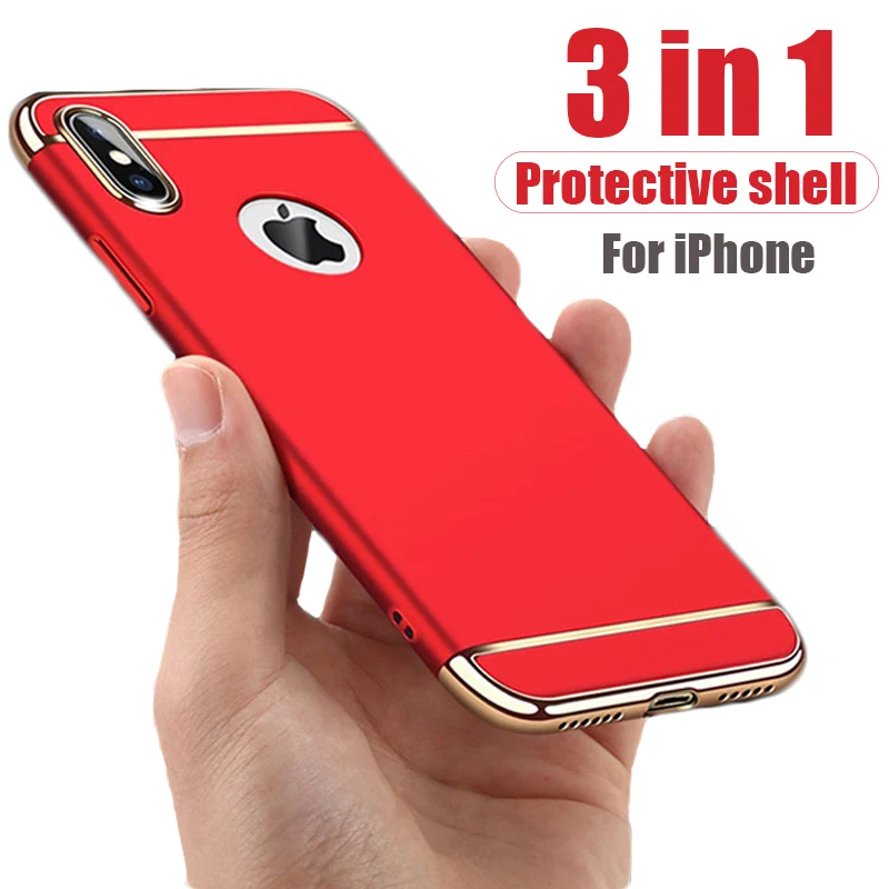 Luxury Protective Case For Iphone 11 12 13 Pro Mini X Xs Max Xr Cover Bumper On The For Apple Iphone 5 S Se 6 6s 7 8 Plus Case Phone Case Covers Aliexpress