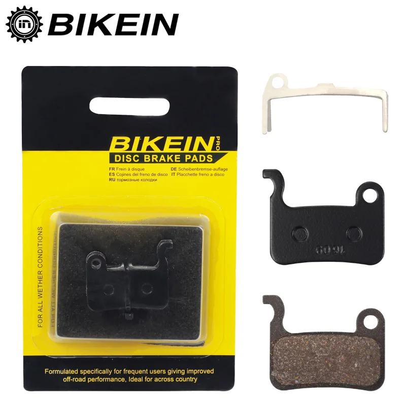 Дисковые Тормозные колодки BIKEIN 4 пары полимерные для горных велосипедов Shimano Deore