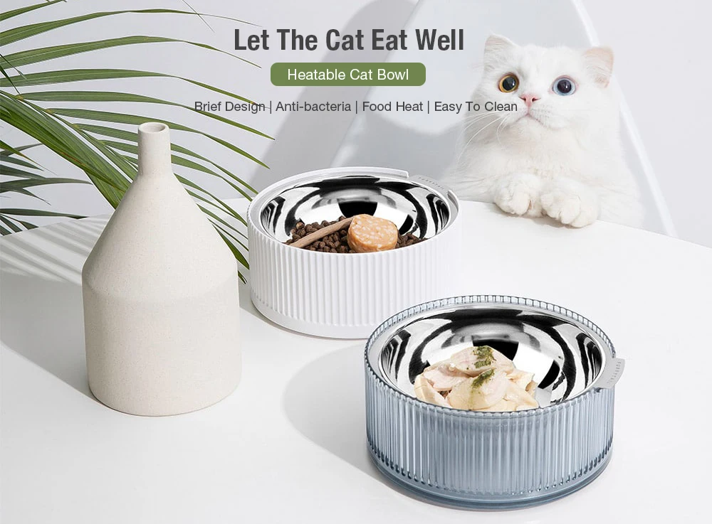 Heatable Cat Bowl from Xiaomi youpin