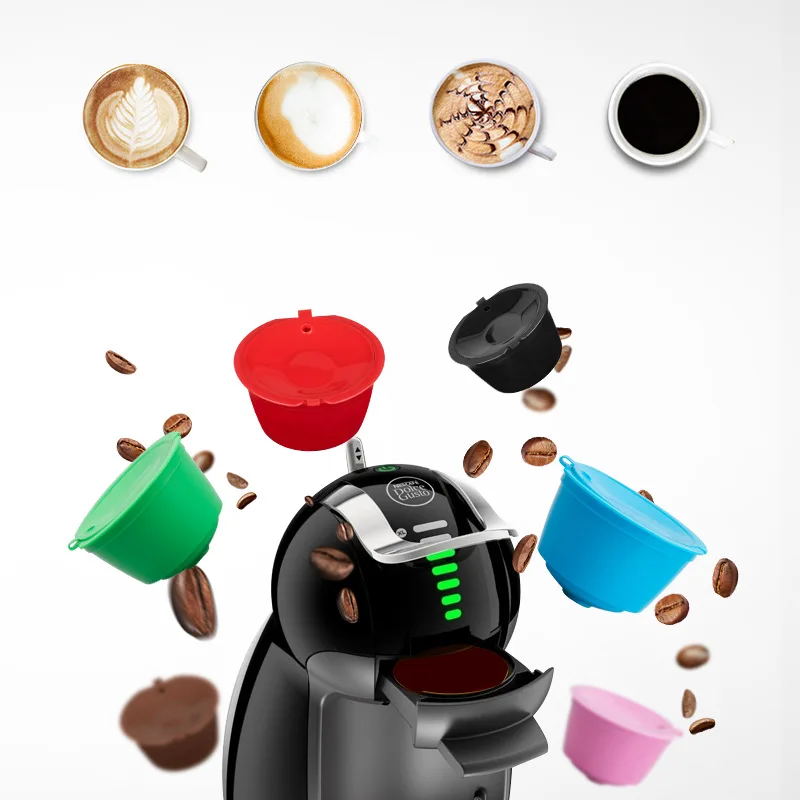 1 шт. новые многоразовые капсулы для кофе dolcegusto Пластиковые Многоразовые
