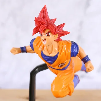 

Dragon Ball SUPER Goku FES!! Vol.9 Super Saiyan God Red Hair Son Gokou PVC Figure Figurine Toy